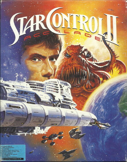 The box front for Star Control II