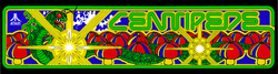 The Centipede arcade marquee