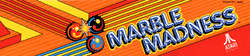 The Marble Madness arcade marquee