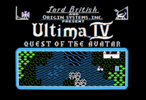 Ultima IV on the APPLE ][