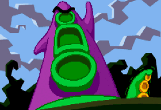Day of the Tentacle on the MS-DOS