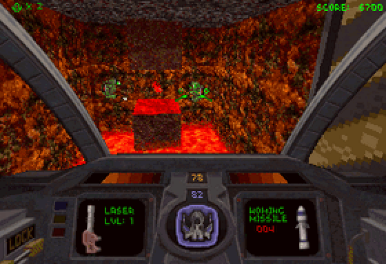 Descent on the MS-DOS