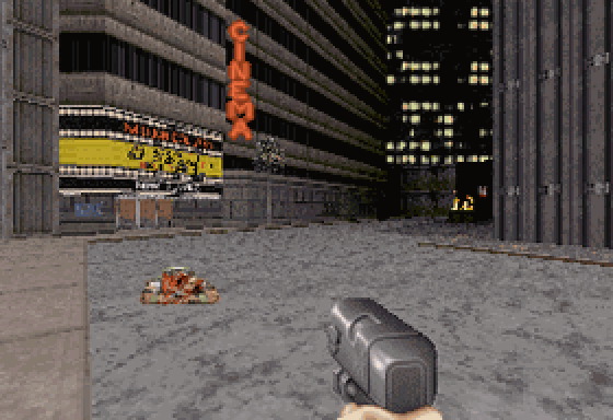 Duke Nukem 3D on the MS-DOS